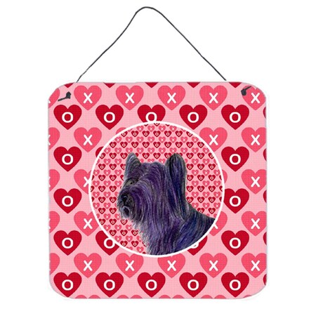 Carolines Treasures Skye Terrier Aluminium Metal Wall Or Door Hanging Prints SS4463DS66